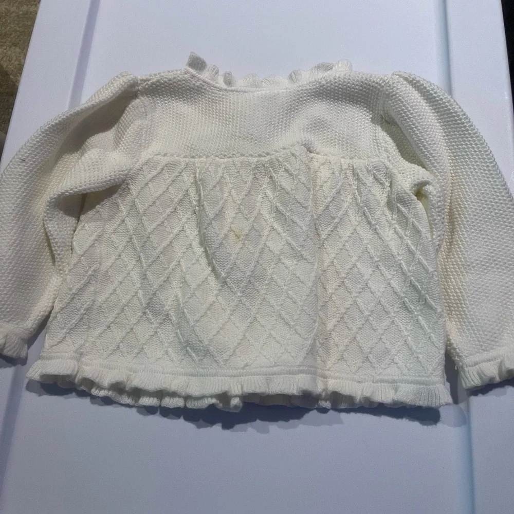 3 baby girl sweaters - Picture 7 of 8